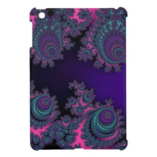 Raspberry Mint Fractal Delight Skins and Cases