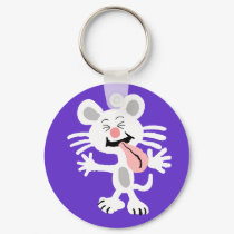 Raspberry Mouse Keychain