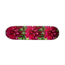 "Raspberry Spider Dahlia" Skateboard