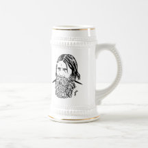 Rasputin Beer Stein Mug