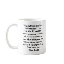 Rasputin, When the bell tolls three times,it wi... mugs
