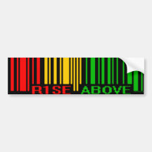 RASTA BUMPER STICKER