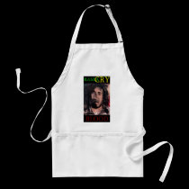RASTA CRY BLOOD aprons by nocklist RASTA CRY BLOOD aprons