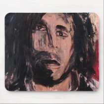 RASTA SCHREI-BLUT mauspads