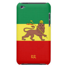 Rasta Flag Ethiopia Reggae iPod Touch Case-Mate