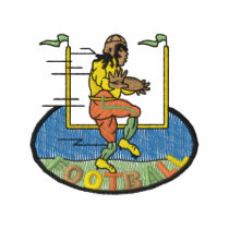 Rasta Football embroidered shirts