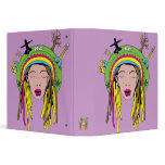 rasta hippie babe binders