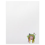 rasta hippie babe letterhead