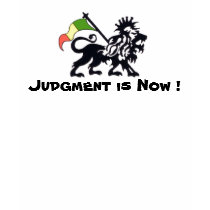 Rasta Lion, Judgment is Now ! t-shirts