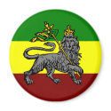 Rasta Lion magnets by afrocaribbean Rasta Lion magnets