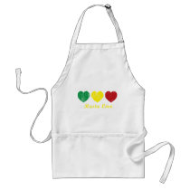 Rasta Love aprons