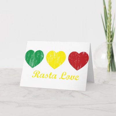 Rasta Love Cards