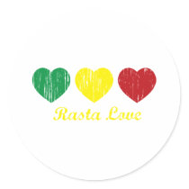 Rasta Love stickers