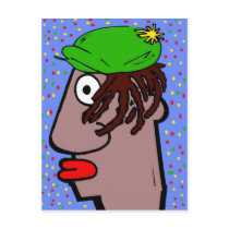 Rasta Man postcards