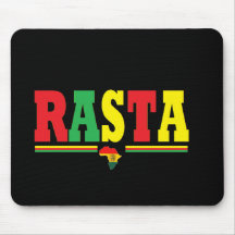 rasta mouse pad