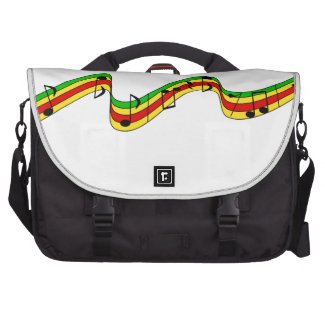 Rasta Music Staff Commuter Bags