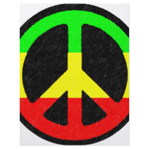 Rasta Peace-Sign flyers by Rave_On Rasta Peace-Sign flyers
