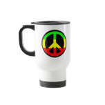 Rasta Peace-Sign mugs