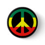 Rasta Peace Symbol Buttons Rasta Peace Symbol Buttons