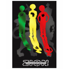 Rasta Reggae gear - love from Africa to Jamaica shirt