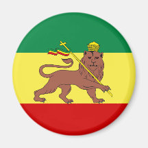 Rasta Reggae Lion of Judah Refrigerator Magnets