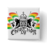 Rasta Reggae Royal Crest Button