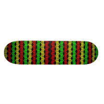 Rasta Ribbon Skateboard Deck