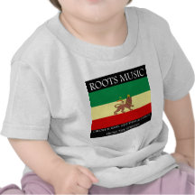 Rasta - Roots Music Ethiopia Flag Lion of Judah T-shirts