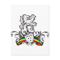 Rasta shield postcards by sniperholix Rasta shield postcards