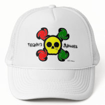 Rasta Skull hats by TechnoJunkies Rasta Skull hats