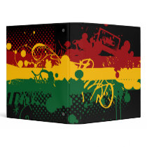 Rasta Soul 3 Ring Binders
