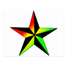 Rasta Star Postcards