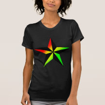 Rasta Star T Shirts
