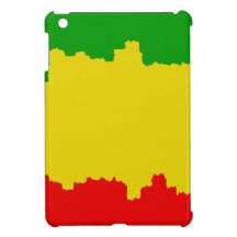 Rasta Stripes Design iPad Mini Covers