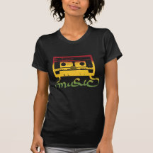 rasta tape reggae t-shirt