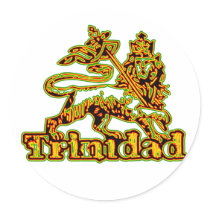 Rasta Trinidad stickers