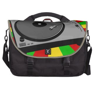 Rasta Turntable Laptop Bag