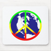 Rasta World Peace Mousepads