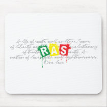 Rasta Writing mousepads