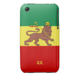 Rastafari Flag of Ethiopia Reggae iPhone3 CaseMate Iphone 3 Cover