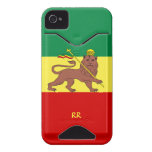 Rastafari Flag of Ethiopia Reggae iPhone 4 ID Case