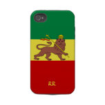 Rastafari Flag of Ethiopia Reggae iPhone 4 Tough Iphone 4 Tough Covers