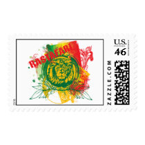 Rastafari Postage Stamp by brev87 Rastafari Postage Stamp
