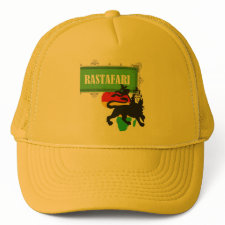 Rastafari Rasta Flag Jamaica Reggae zazzle_hat