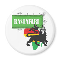 Rastafari Rasta Flag Jamaica Reggae magnets