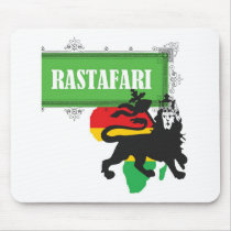 Rastafari Rasta Flag Jamaica Reggae mousepads by nedgey Rastafari Rasta Flag Jamaica Reggae mousepads