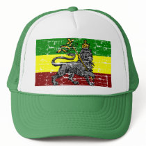 Rastafarian flag design hats