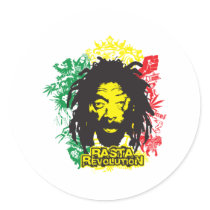 Rastafarian Revolution stickers