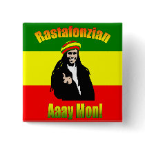 Rastafonzian Button by calroofer Rastafonzian Button