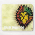 RASTAH LION mousepads